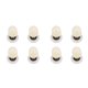thumbnail image 1 of Rodillos de Puerta de Ducha Latón ABS Vidrio Corredizo Rodillos de Puerta de Ducha Corredores Poleas Puertas de Ba?o Diámetro 20 Mm 23 MM 25 MM 27 MM (Juego de 8)(27mm) Ecomeon no, 1 of 6