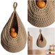 thumbnail image 1 of Cesta Verduras Tejida A Mano Boho Pared para, 1 of 9
