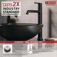 thumbnail image 3 of Delta Trinsic Single Handle Vessel Bathroom Faucet, Venetian Bronze, 3 of 7