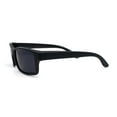 thumbnail image 3 of All Black Timeless Classic Narrow Rectangle Dad Shade Sunglasses Matte, 3 of 4