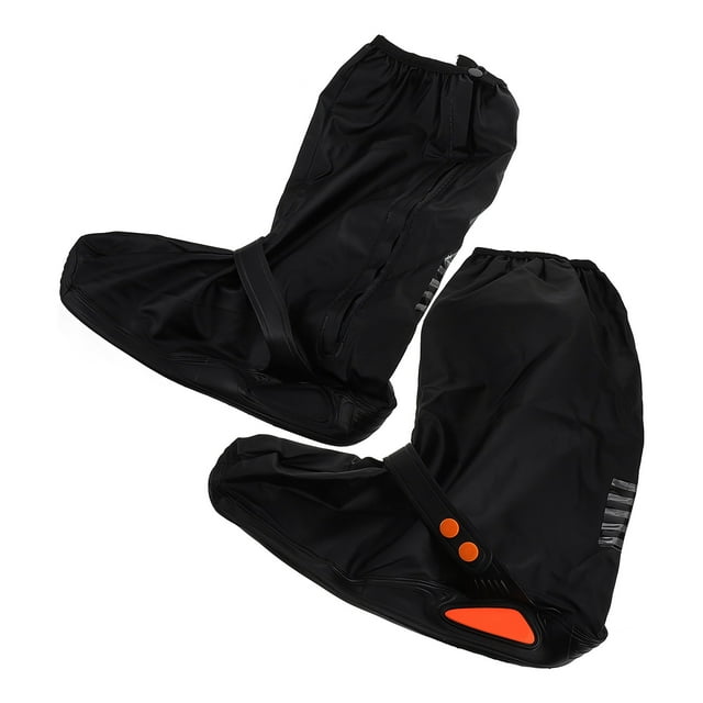 unbranded 1Par Cubrezapatos Impermeables Para Y Senderismo Con Alto Y Ajuste Cómodo Negro