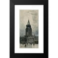 thumbnail image 2 of Frank Myers Boggs 11x18 Black Modern Framed Museum Art Print Titled - The Saint-Germain-Des-Pres Church (1900), 2 of 5