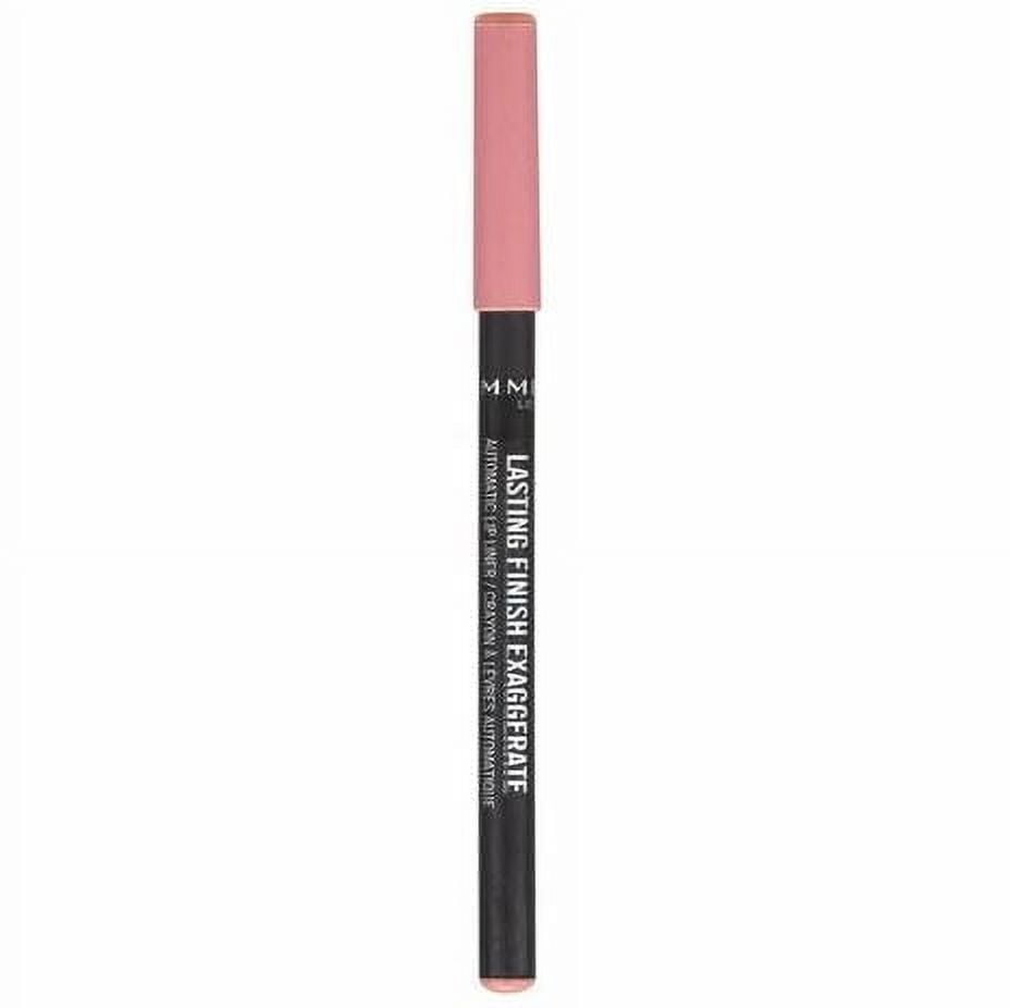 Rimmel Lasting Finish Exaggerate Automatic Lip Liner, Creamy, Combination of Waxes, Volatile Silicone & Vitamins (E,C), 100% Cruelty-Free