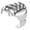 silver, variant on Punk Styles Skull Hand Spine Bone Ear Cuff Alloy Fashion Jewelry For Women And Men Unisex Ear Cartilage Clip