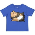 thumbnail image 3 of Inktastic Cute Long Haired Guinea Pig Boys or Girls Toddler T-Shirt, 3 of 5