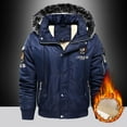 thumbnail image 2 of Men's Winter Windproof Casual Fashionable Warm Slim Fit Hooded Down Jacket, 2 of 2