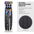 thumbnail image 6 of RUWA Pre-Stretched Braiding Hair 3X's Pack - 54" inch, 6 of 49