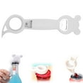thumbnail image 2 of MOPOOR New 4 in 1 Multi Function Can Opener Bottle,Multi Kitchen Tool for Jelly Jars,Wine, Beer and other,Bottle Opener to Protect the Nail Use for Children,Elderly and Arthritis Sufferers, 2 of 8