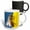 Multicolor, variant on 3drose, Usa, California, San Diego, Honey Bee Taking Off., 11oz Magic Transforming Mug
