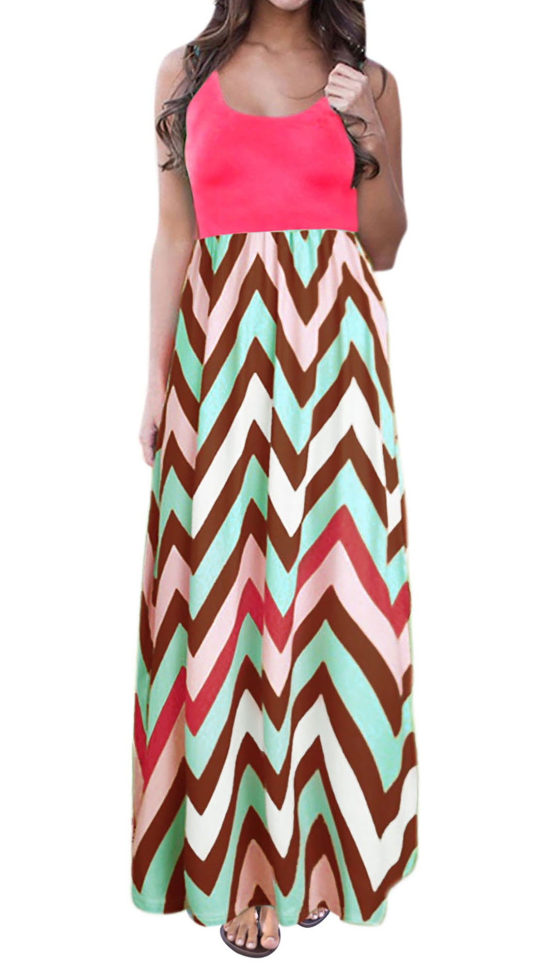 Scoop neck dress empire waist