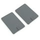 thumbnail image 3 of Almohadilla de electrodo, 2 Almohadillas de Silicona Gel para Electrodos, Reutilizable Almohadillas de unidad TENS, Parches de Electrodos Suaves para Instrumentos de Fisioterapia (7 X 11 Cm) Gris EOTVIA NO, 3 of 6