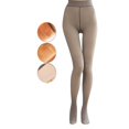 thumbnail image 3 of Winter Warm Lined Tights for Women Thermal Pantyhose Leggings Opaque Thick Stockings Tights Coffee M, 3 of 4