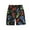 Black, variant on Odeerbi 1-15 Years Teen Boys Beach Swim Trunks Hawaiian Print Swimming Trunks Quick Drying Swimsuit Shorts Children's Summer Elastic Waisted Swimwear Pants