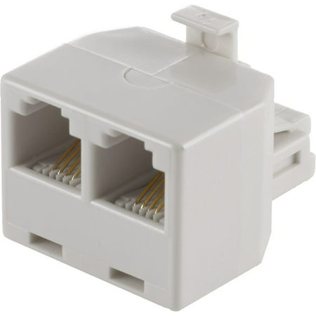 Brand New DUPLEX WALL JACK ADPTR