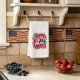 thumbnail image 1 of Red And Blue Kitchen Towels 4th Of July Celebration Party Kitchen Towels Restaurant Decor Hand Towels, 1 of 6