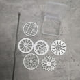 thumbnail image 2 of 6Pcs Templates Rod ols, Handmade DIY Pull Through Crafts Column Making Biscuit , Style A, 2 of 8