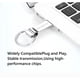 thumbnail image 3 of USB Flash Drive 2000GB Flash Drive High Speed Thumb Drive Rotatable Design Memory Stick for Computer Zip Drive USB Backup Jump Drive - Silver, 3 of 5