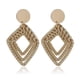 thumbnail image 5 of Pendientes retro occidentales sweethay joyería bohemio geométrico estilo rombo, 5 of 6