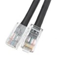 thumbnail image 1 of Cat5e Black Ethernet Patch Cable, Bootless - 2 ft., 1 of 1