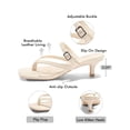 thumbnail image 2 of Women  Square Open Toe Low Heel Sandals, 2 of 3