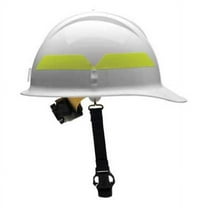 Bullard Fire Helmet,White,Thermoplastic FCWHR