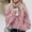 Pink, variant on Babysbule Plus Size Womens Sweaters Fashion Women's Casual Long Sleeved Solid Hedging Knitting Turtleneck Sweater Women's Fashion
