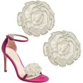 thumbnail image 1 of Decorative Shoe Clips, Removable Bow Clip Flower Rhinestone Charms for Women Dress High Heels Accessories, 1 of 5