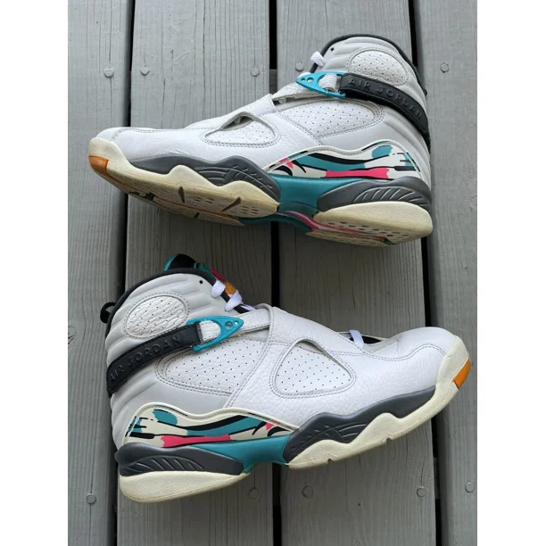 Ni - ke Air Jordan 8 Retro South Beach Men’s Size 9 305381-113