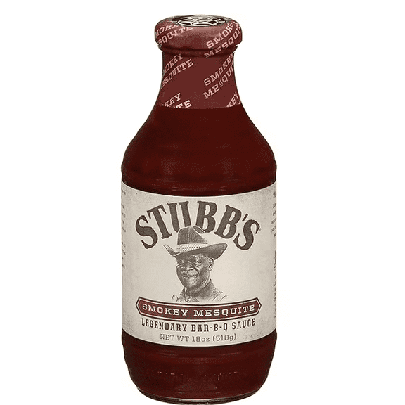 Stubb's Smokey Mesquite BBQ Sauce, 18 oz (Pack of 2)