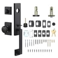 thumbnail image 2 of Sure-Loc TN507-OK FBL Turin One Piece Single Cylinder Keyed Entry Handleset - Black, 2 of 5
