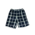 thumbnail image 3 of E-Land - Little Boys Golf Shorts 8448-4 (Navy Plaid), 3 of 3