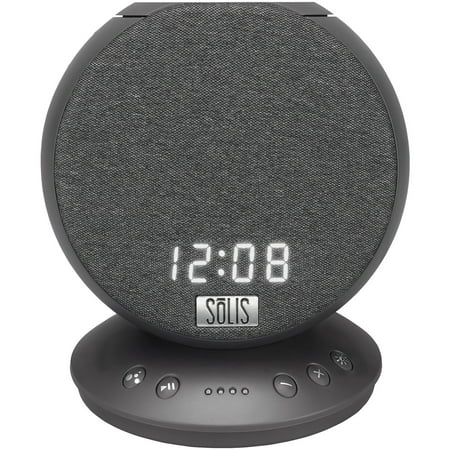 SOLIS SO-2000 Voice-Activated Bluetooth/Wi-Fi Wireless Speaker with Clock & Chromecast (Best Dac For Chromecast Audio)