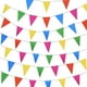 thumbnail image 1 of 80 Mtres, Bunting Color De Partie Drapeau Triangle Chane De Bannire Drapeaux De Fanion Dcoration Suspendie Pour Fte D & #39;anniversaire De Mariage kaili Sencillez, 1 of 2