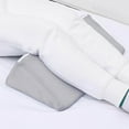 thumbnail image 4 of Wedge Pillow Back Legs Support Eevated Over Pillow Body for Pregnancy Bedroom Bedridden Gray, 4 of 9