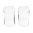 thumbnail image 4 of 4pcs Cubiertas de vela de vidrio transparentes simples de 4 unids Cubiertas de velas a prueba de viento del cilindro HOMEMAXS HaoMX13537443, 4 of 6