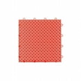 thumbnail image 1 of 12 x 12 Po Armadillo Flamboyant Rouge Polypropylène Interverrouillage Multi-Usage Carrelage de Sol&44; Pack de 9, 1 of 1