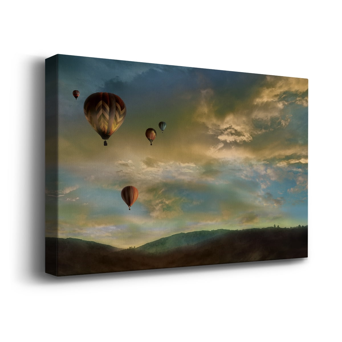 Wexford Home Sunset Rendezvous Premium Gallery Wrapped Canvas, 12" x 18" - Ready to Hang