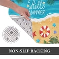 thumbnail image 3 of Kdxio Hello Summer1,16" x 24", Non-Slip Front Door Mats,Outdoor Welcome Mat Washable, 3 of 9