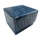 thumbnail image 3 of Cajas de cartas de cuero PU de gran tamaño para juegos de 100 cartas. Azul oscuro, 3 of 9