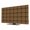 Brown, Tan, Coffee, variant on Brown Buffalo Plaid TV Cover for 75 Inch Screen, Stretch Fabric Dustproof TV Display Protector, Vintage Classic Striped Gingham Elastic Slipcover Monitor Cover for Indoor Desktop Computer 65.4"x36.8"
