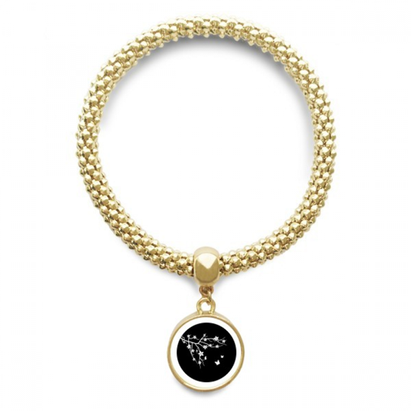 Branche sakura Japon Japon en bracelet Pendentif Pendentif Chaîne de Bijoux