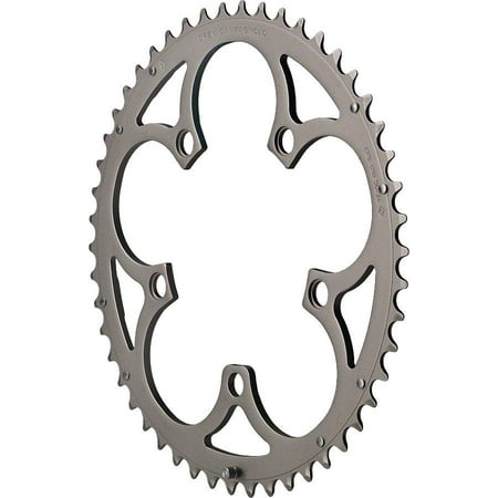 - Campagnolo 10-Speed 50t Chainring for 34t Inner, AFT Finish