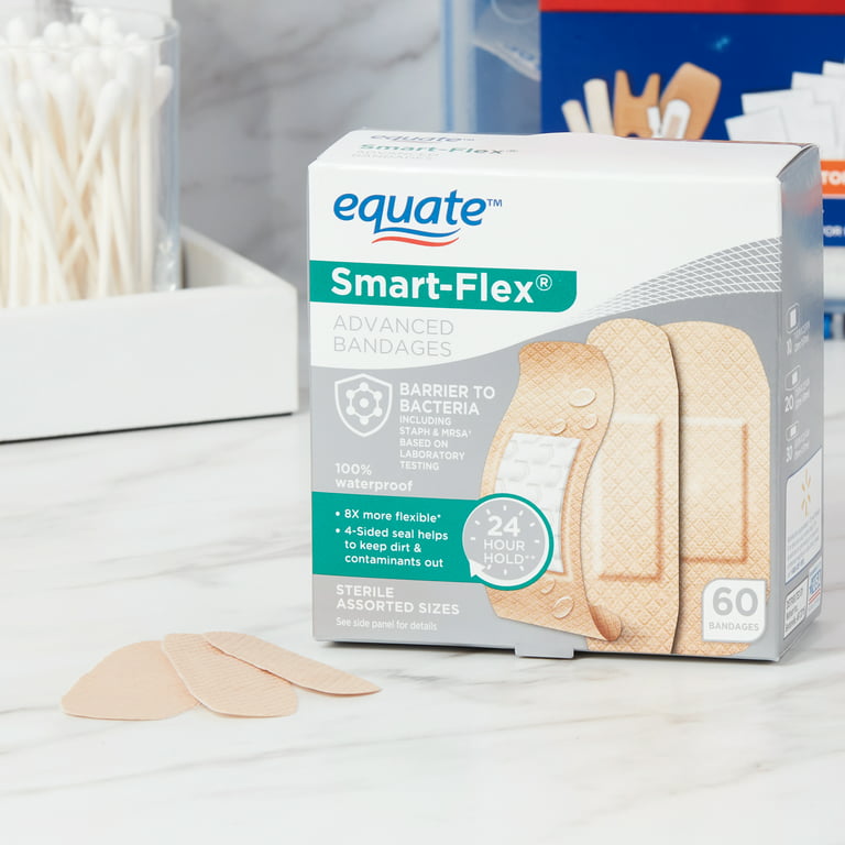 Equate Smart-Flex Advanced Bandages, 60 Count