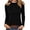 Black, variant on Women Lace Trim Mock Neck Ribbed Slim Fit Long Sleeve Thermal Top Figure Flattering Soft Skin-Friendly Windproof Warm Base Layer Multi Fresh Solid Color Winter Layering Shirt