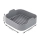 thumbnail image 3 of Advancent Freidora de aire Olla de silicona Horno Cesta resistente al calor Pan Pollo frito Hornear Reemplazo Estera de parrilla Hogar Cocina Herramientas y accesorios para hornear Gris, 3 of 6