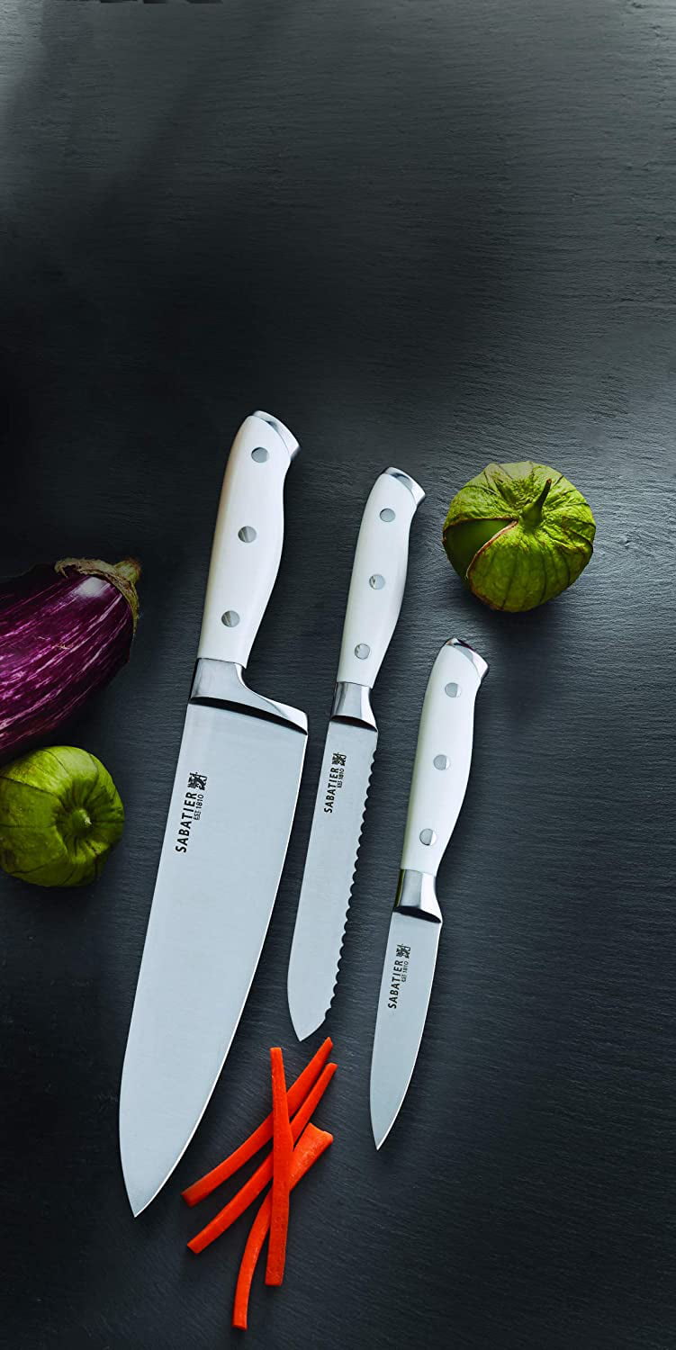 Sabatier Loire Knife Set 13 Pieces Wood Handle