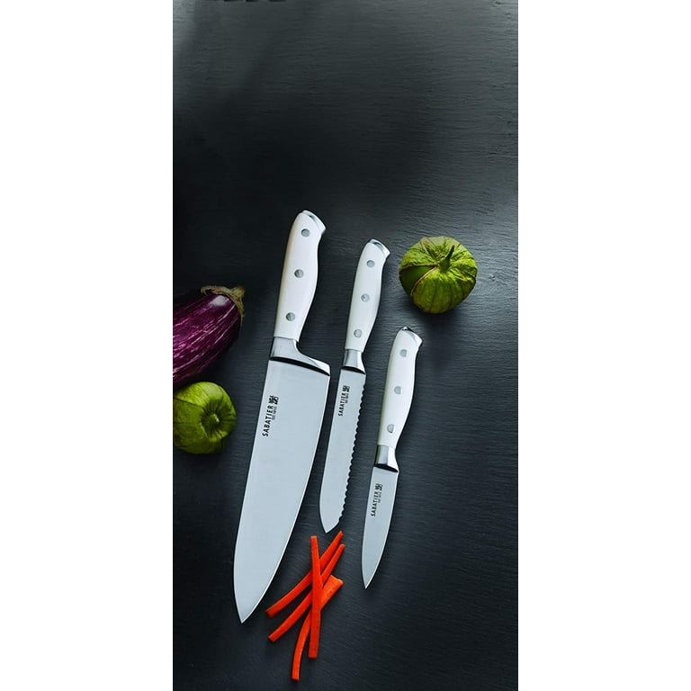  Sabatier Triple Riveted Chef Knife, 8-Inch, Razor
