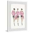 thumbnail image 2 of Posh in Pink Framed Painting Print, 2 of 5