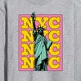 thumbnail image 3 of Instant Message - NYC Statue Of Liberty - Men's Long Sleeve T-Shirt, 3 of 6