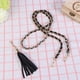 thumbnail image 2 of Juego de 2 cadenas y colgantes para mochila, correas de metal para bolso bandolera con hebillas, accesorios de repuesto para bolso de mano (negro), 2 of 5